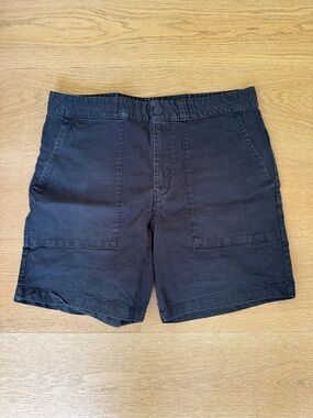 Nike SB Men's Navy Flat-Front Casual Shorts